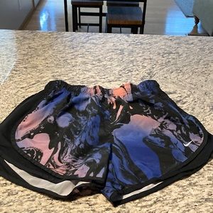 Nike athletic shorts.